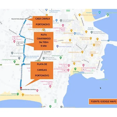 شقة Casa Camila En Portonovo سانكسينكسو